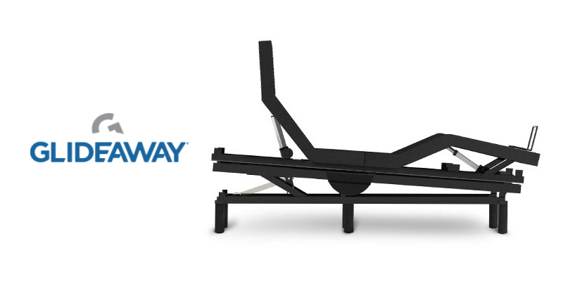 adjustable bed for air mattresses by glideaway
