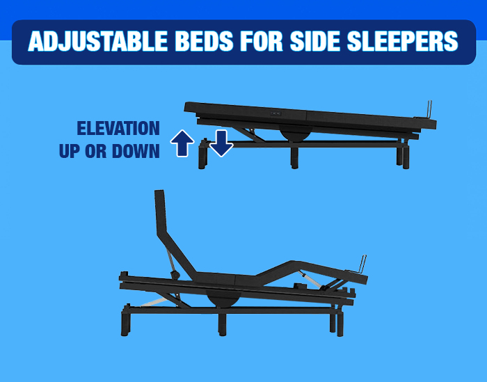 adjustable beds for side sleepers