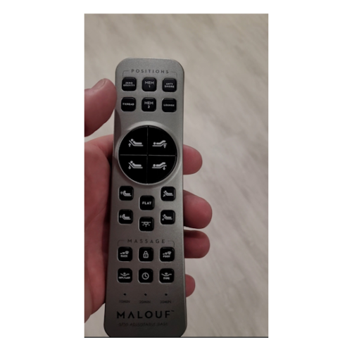 malouf s755 adjustable bed remote