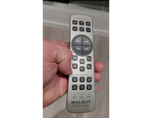 malouf s655 adjustable bed remote