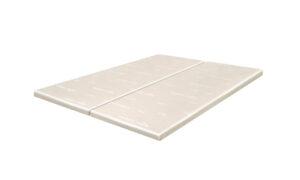 split queen mattress topper