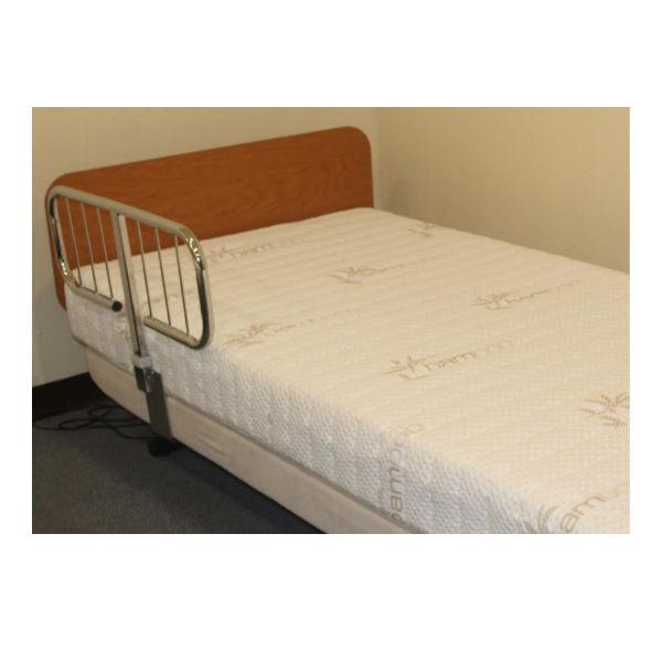 adjustable bed with rails by transfer master