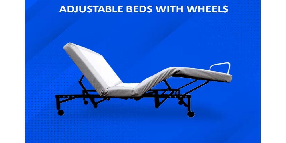 adjustable beds with wheels guide