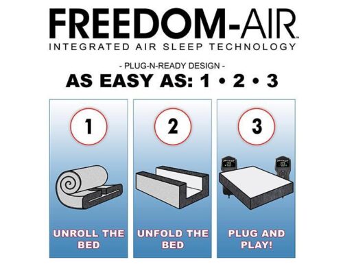 innomax vista air bed mattress setup