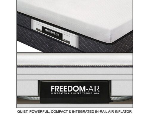 innomax vista air bed mattress with freedom pump