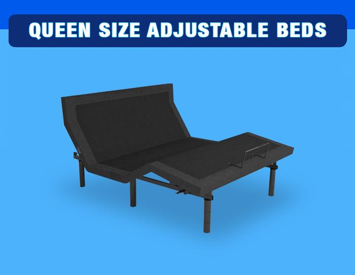 queen size adjustable bed base