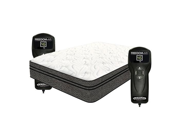 pair adjustable bed for air mattress with air mattress