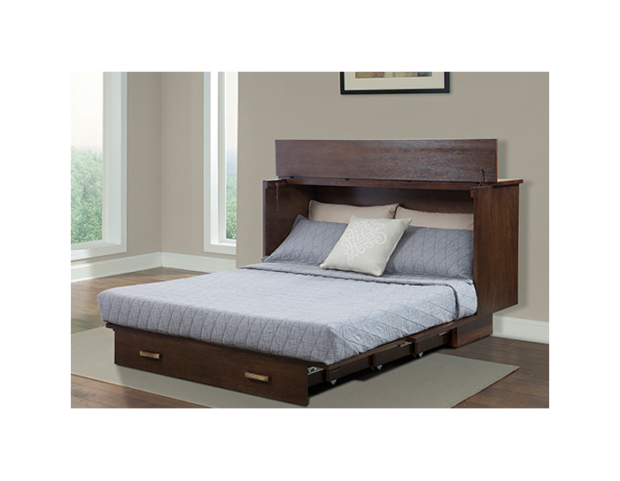 Arason Enterprises Creden ZzZ Traditional Pekoe Cabinet Bed