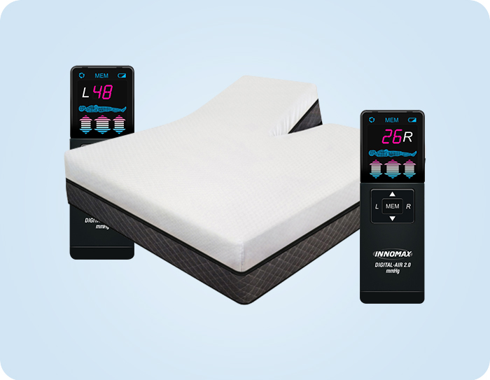 innomax Transitions split top queen mattress