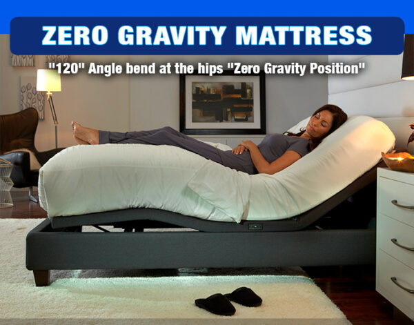 Adjustable Beds with Zero Gravity With Zero Gravity Preset