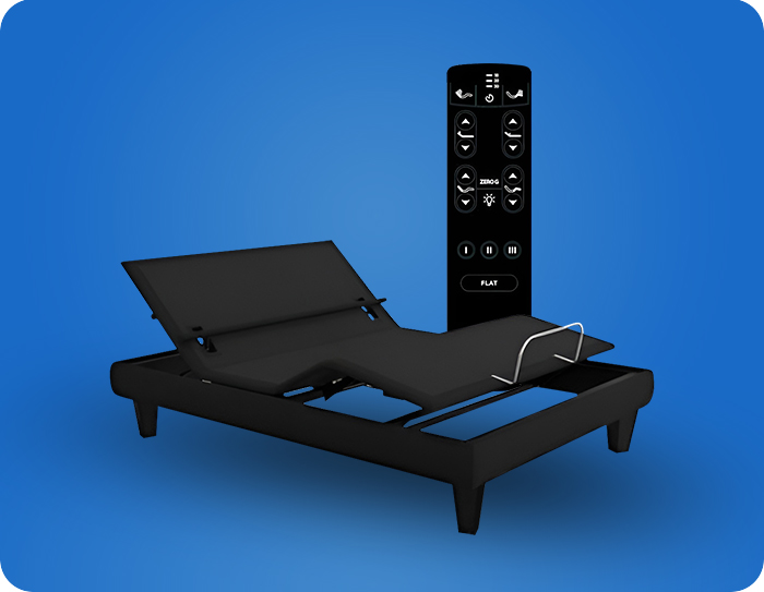 single king adjustable bed