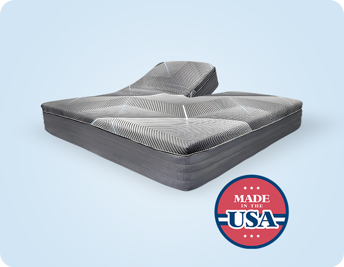 Kingship Comfort Split Top King innerspring mattress