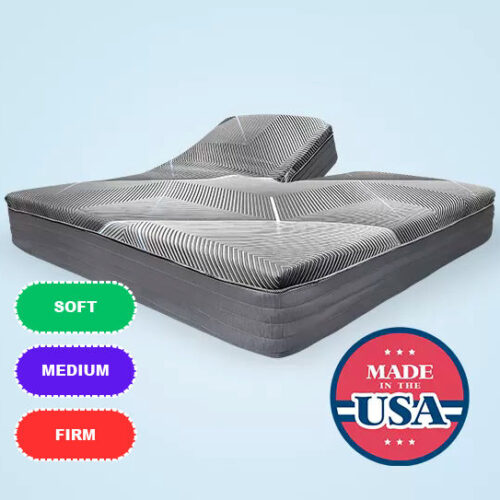 kingship comfort split top hybrid mattress