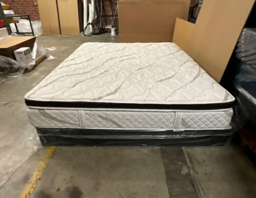 kingship comfort melody medium family bed mattress side view