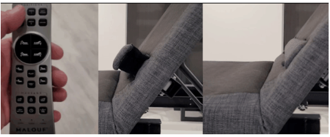 malouf s755 bed lumbar support feature