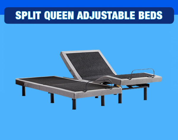 split queen adjustable bed