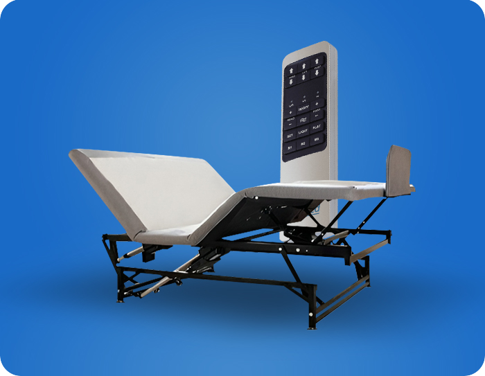 flex a bed hi low sl full size hospital bed