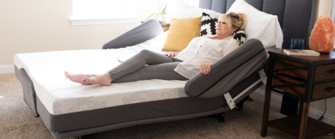 adjustable bed feature that help seniors