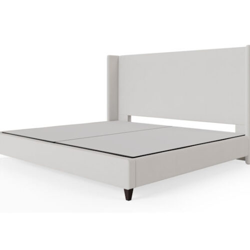 kingship comfort elegant bed frame side view