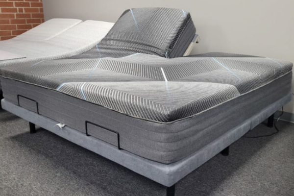 kingship comfort hybrid split top mattress in store