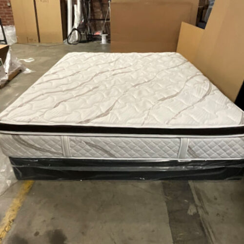 kingship comfort oversized king side view in factory