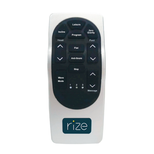 rize clarity ii adjustable bed remote