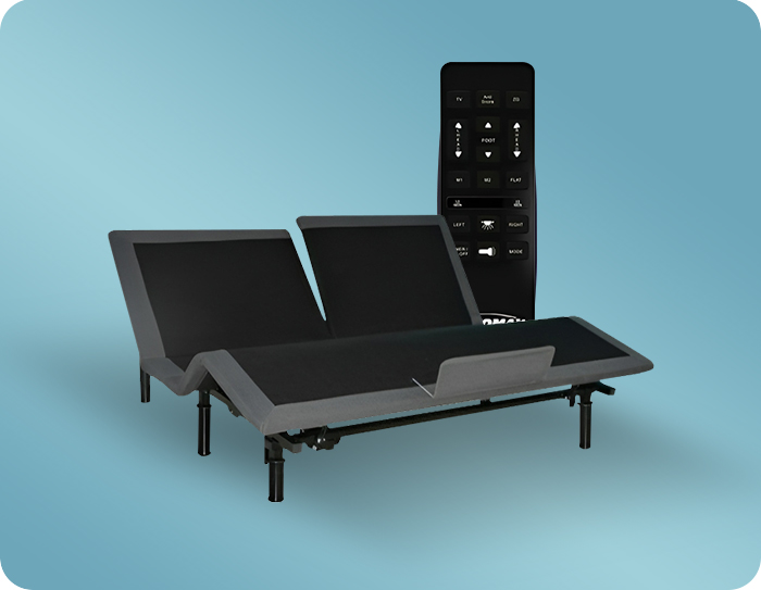 split top adjustable beds