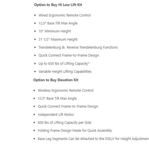 symphony sleep options