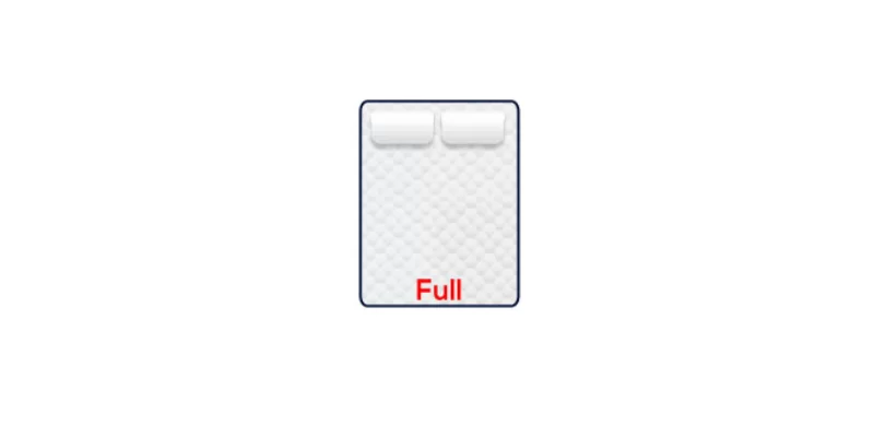 full size mattress size