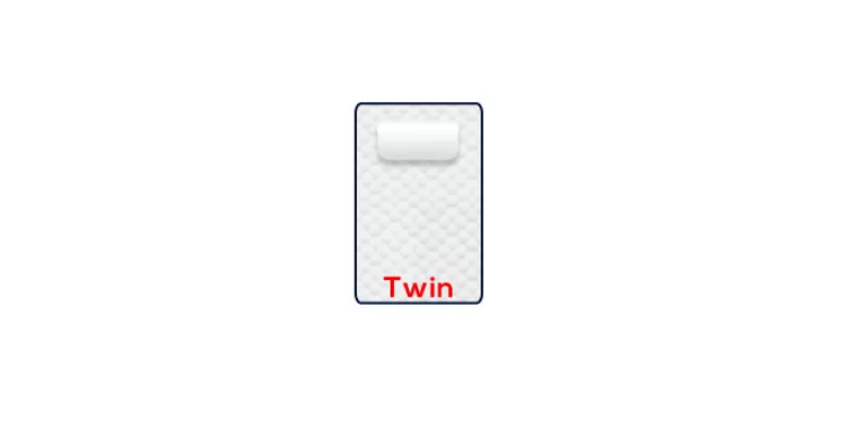 twin size mattress size