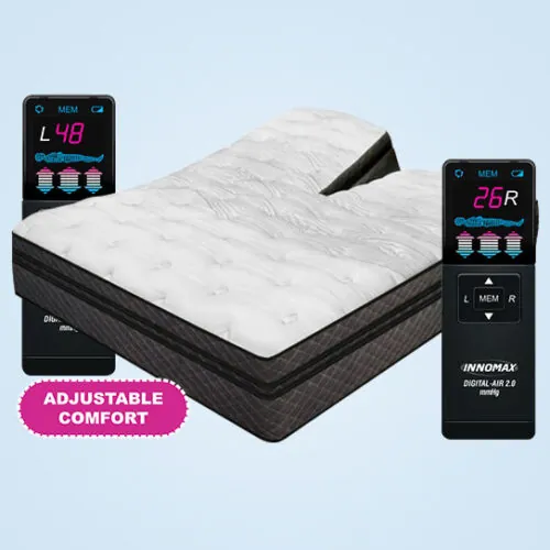 innomax upperflex harmony air split top mattress