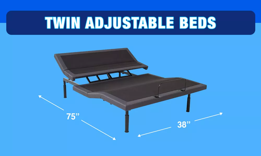 Best Twin Adjustable Beds 2021 38 X 75, Twin Adjustable Bed Frame With Massage