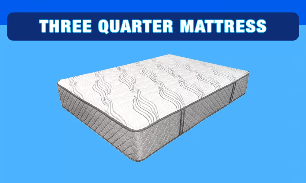 three quarter mattress and box spring