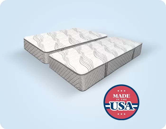 kingship comfort classic split california king mattress