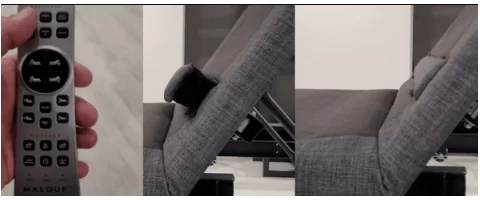 malouf s755 bed lumbar support feature