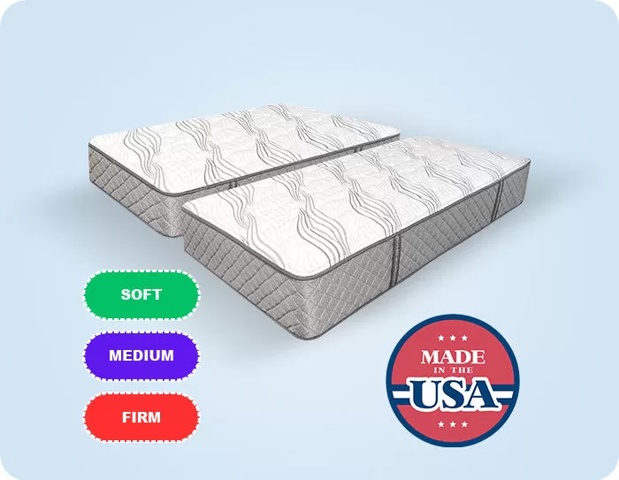 kingship comfort classic split california king mattress