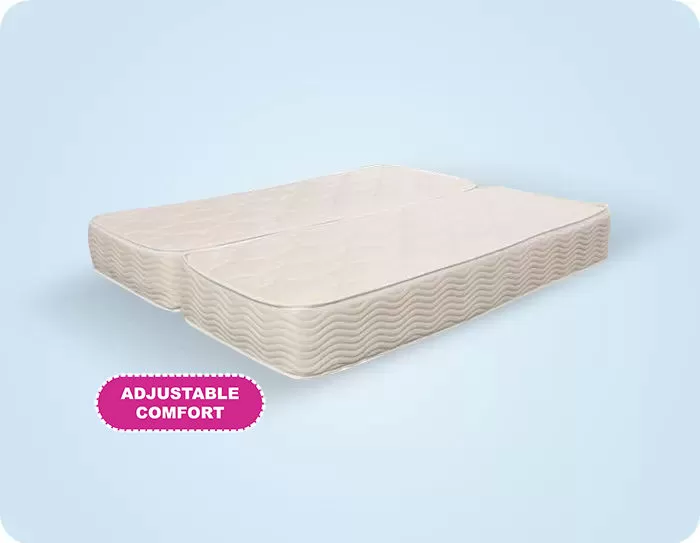 kingship comfort latex split california king mattress