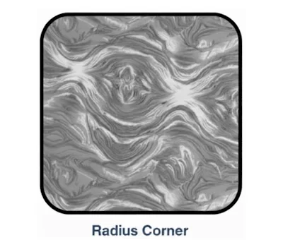 round rv mattress corner